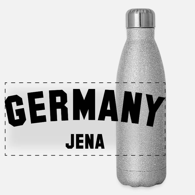 JENA Panorama Glitzer Isolierflasche 500 ml