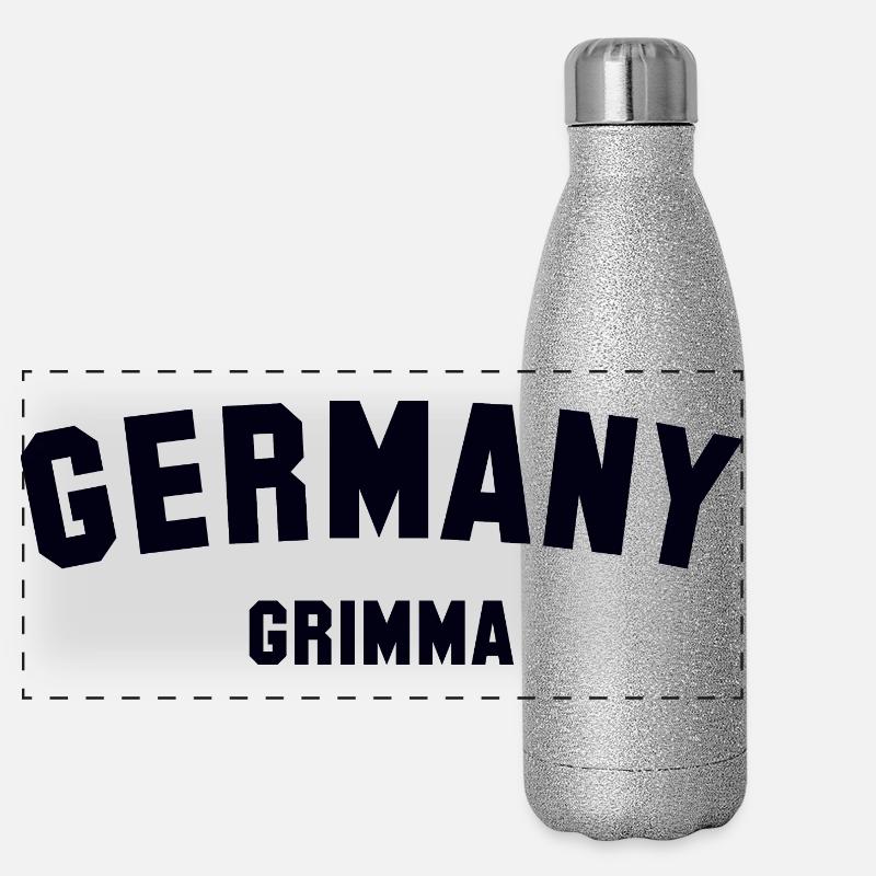 GRIMMA, Allemagne Gourde isotherme panoramique pailletée 500 ml
