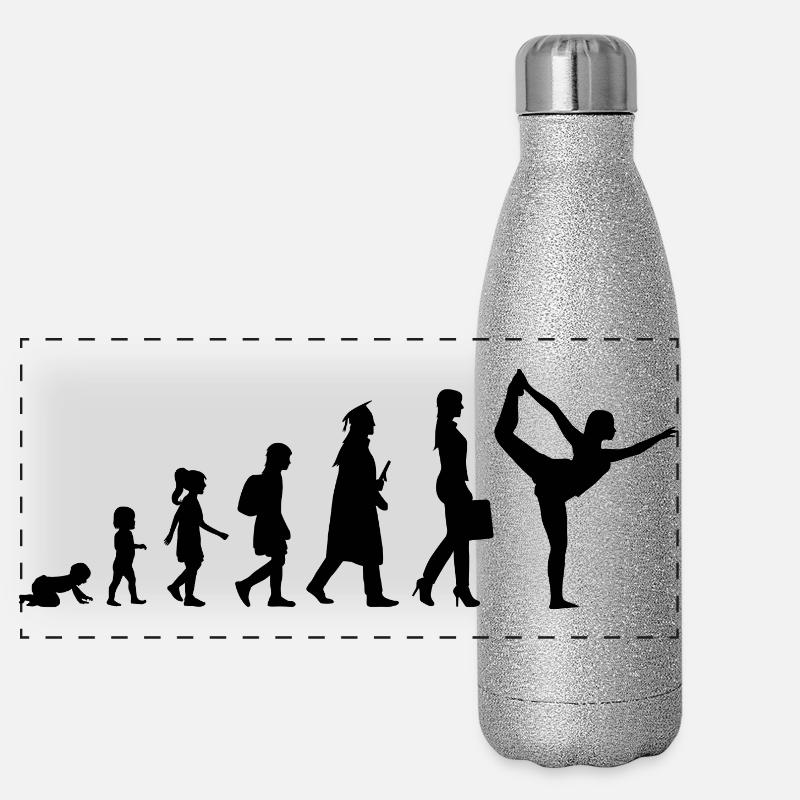 Développement de Yogini Gourde isotherme panoramique pailletée 500 ml