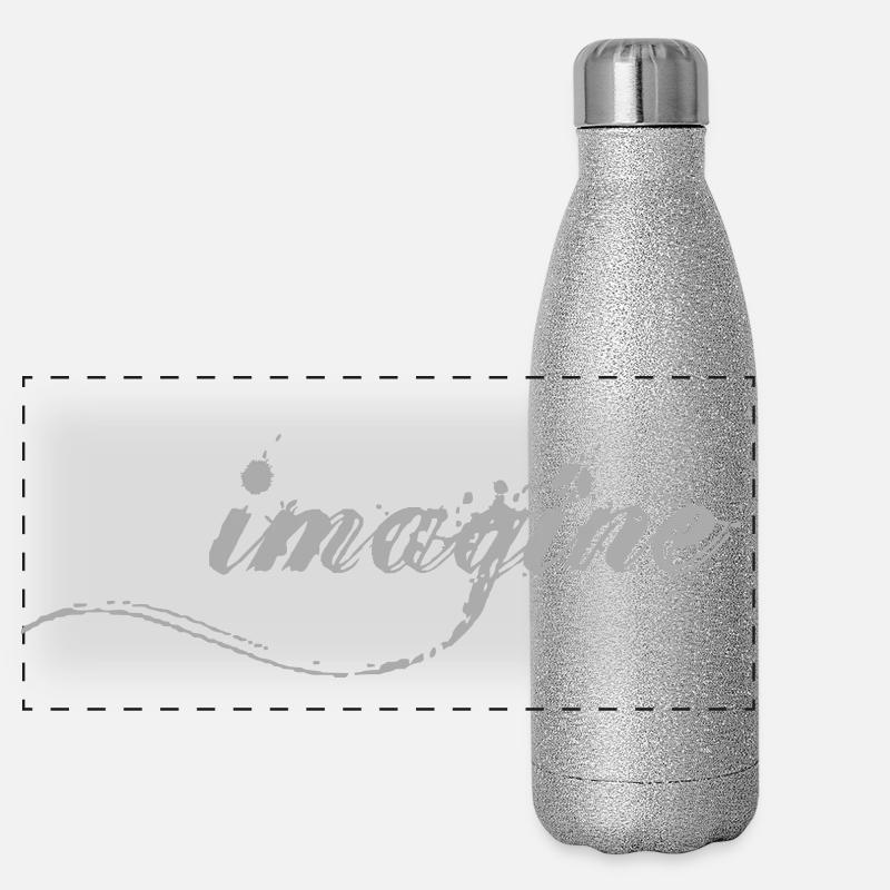 imagine  Panorama Glitzer Isolierflasche 500 ml