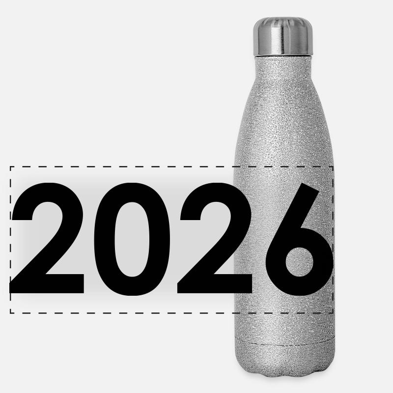 2026 Panoramic Glitter Thermal Bottle 500 ml