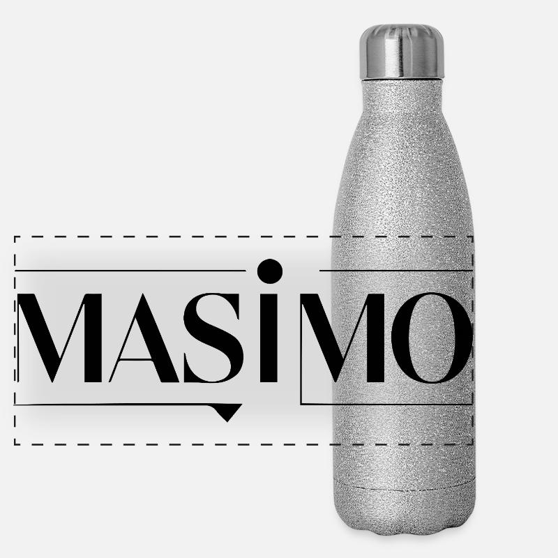 MAS À mon Avis Gourde isotherme panoramique pailletée 500 ml