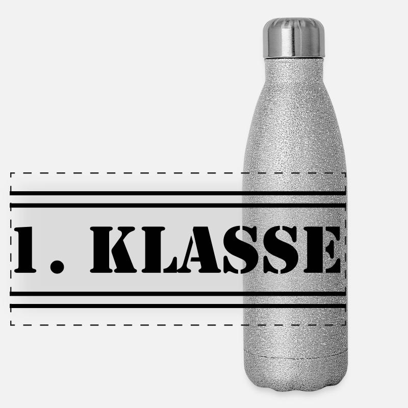 1. Klasse Panorama Glitzer Isolierflasche 500 ml