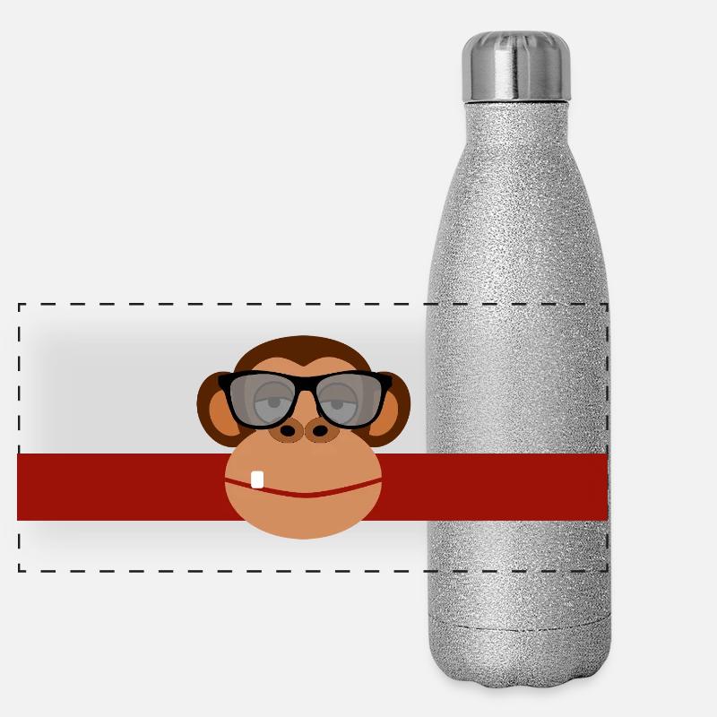 BRILL - AFFE Panorama Glitzer Isolierflasche 500 ml