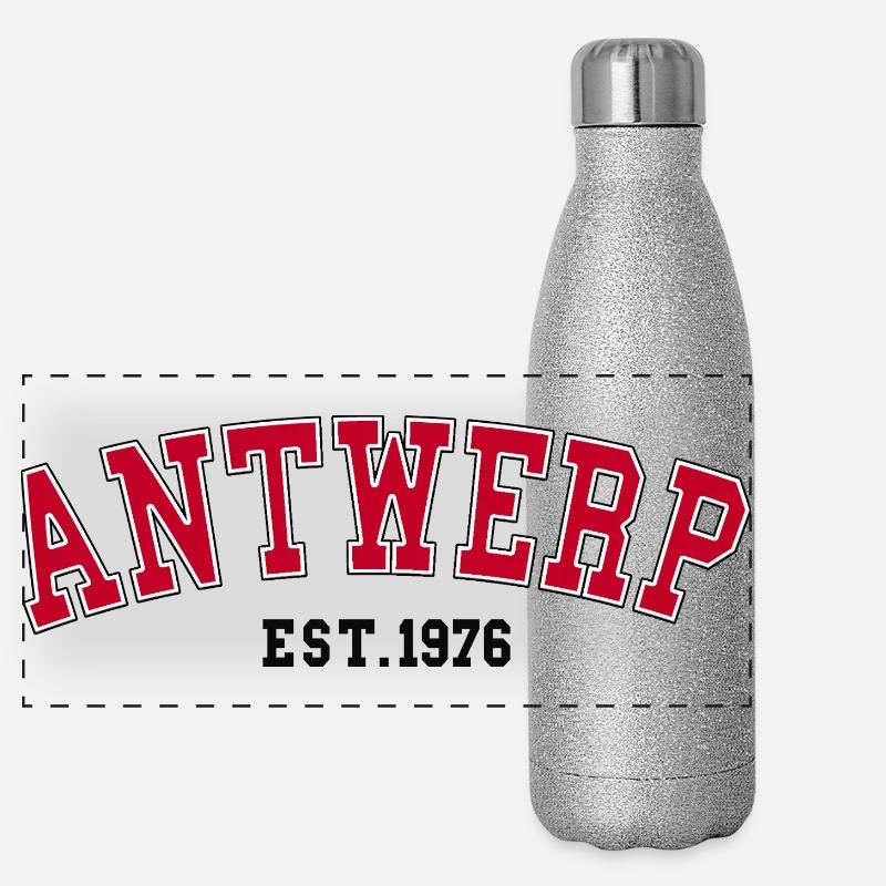 Antwerp Est. 1976 Panoramic Glitter Thermal Bottle 500 ml