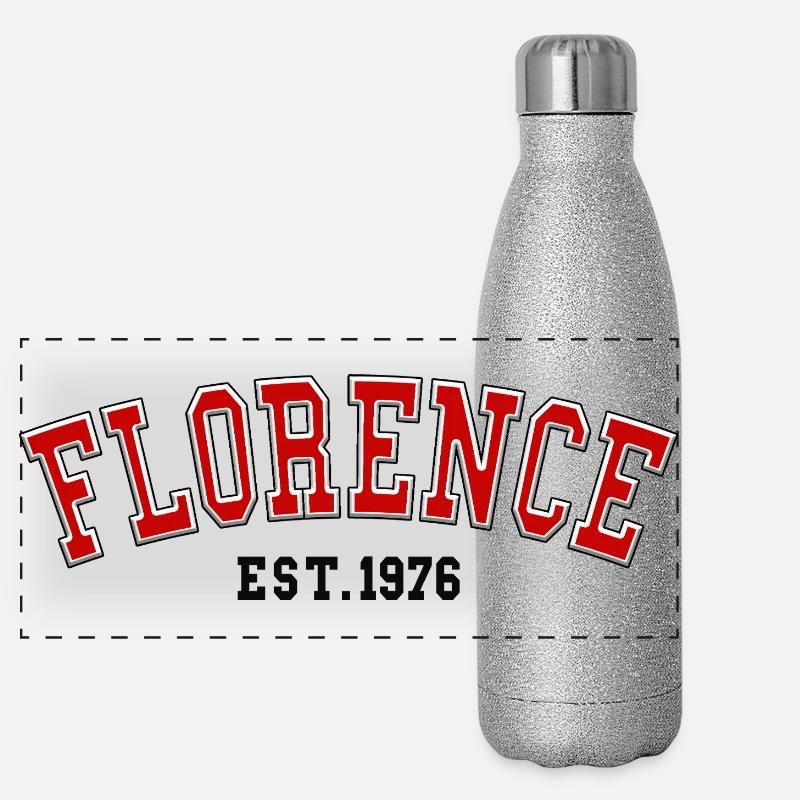 Florence Est. 1976 Panoramic Glitter Thermal Bottle 500 ml