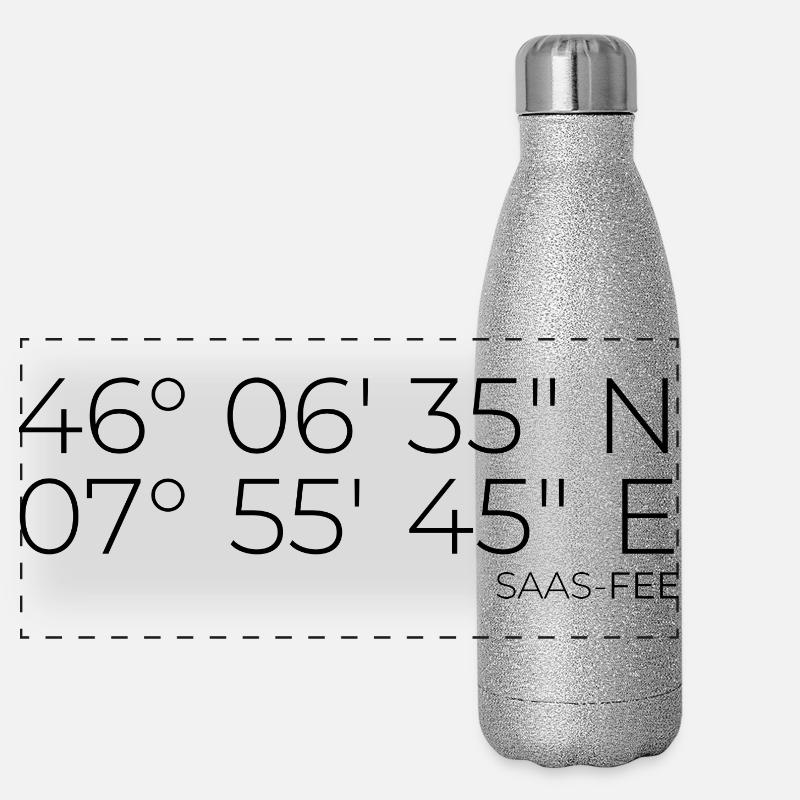 Coordinates Saas-Fee Panoramic Glitter Thermal Bottle 500 ml