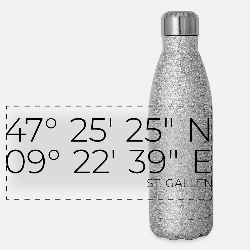 Coordinates St. Gallen Panoramic Glitter Thermal Bottle 500 ml