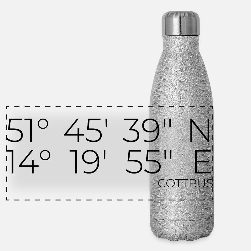 coordinates Cottbus Panoramic Glitter Thermal Bottle 500 ml