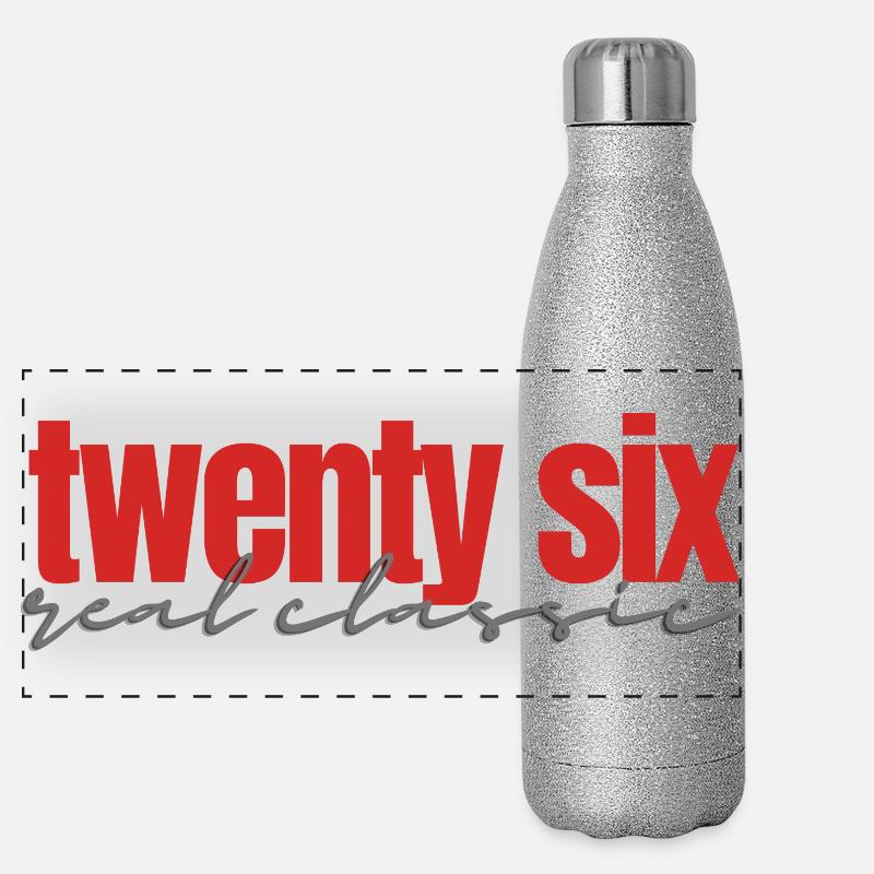 twenty six real classic Panoramic Glitter Thermal Bottle 500 ml