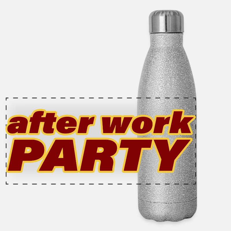AFTER WORK PARTY Panoramic Glitter Thermal Bottle 500 ml