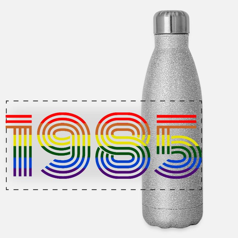 1985 Panorama Glitzer Isolierflasche 500 ml