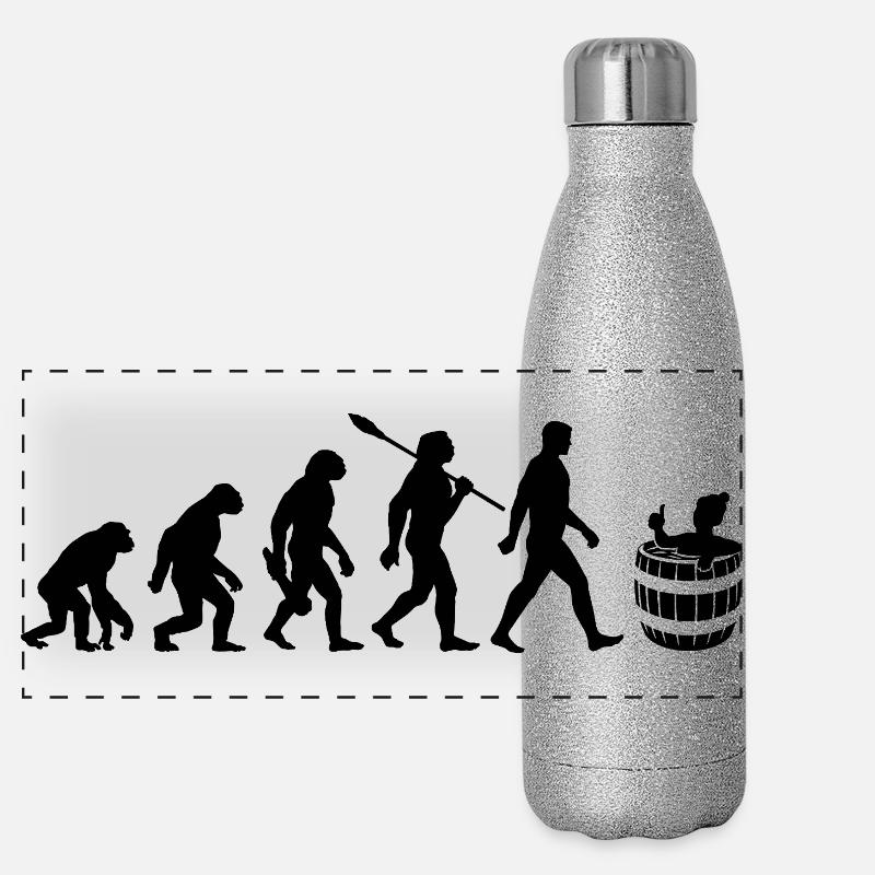 Evolution - Eisbader - Winterbaden - Eisbaden Panoramic Glitter Thermal Bottle 500 ml