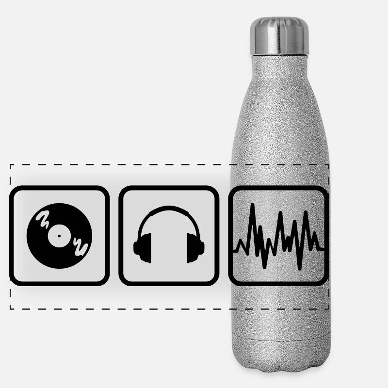 dj Borraccia termica panoramica glitter 500 ml