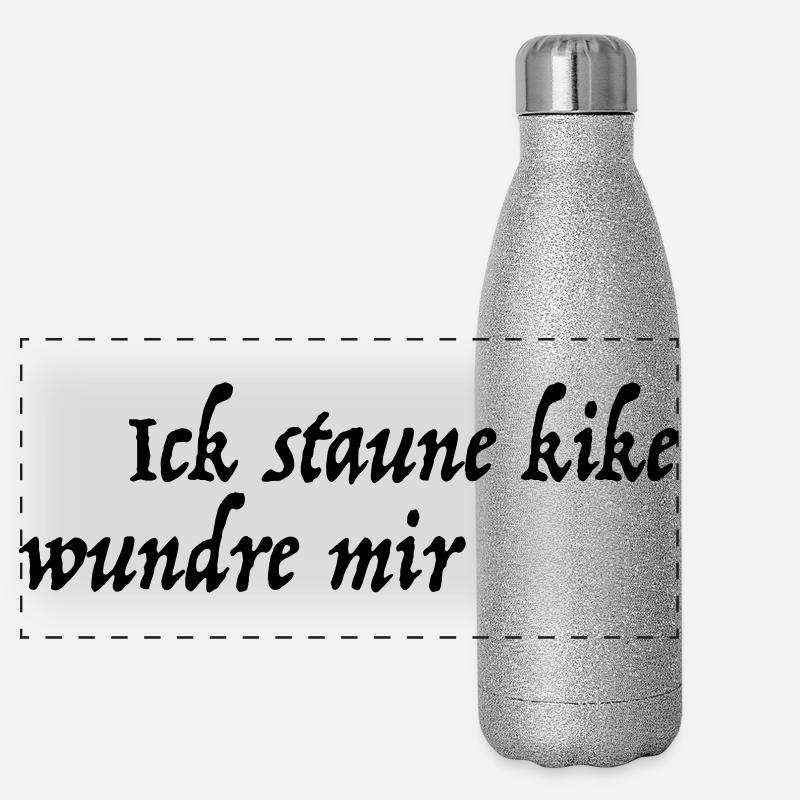I'm amazed kike wound me Panoramic Glitter Thermal Bottle 500 ml