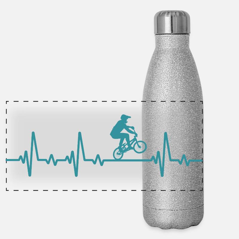 BMX Panoramic Glitter Thermal Bottle 500 ml