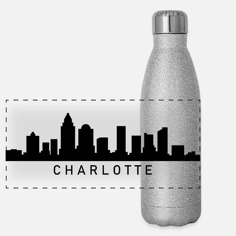 Skyline Charlotte Panoramic Glitter Thermal Bottle 500 ml