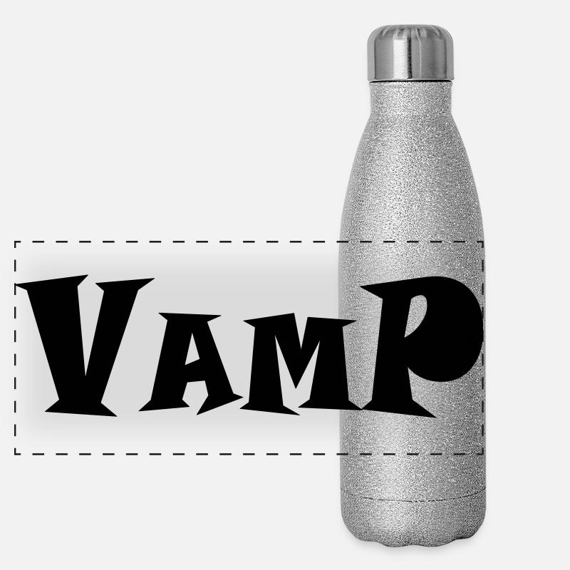 vamp Thermos in acciaio inossidabile glitterato