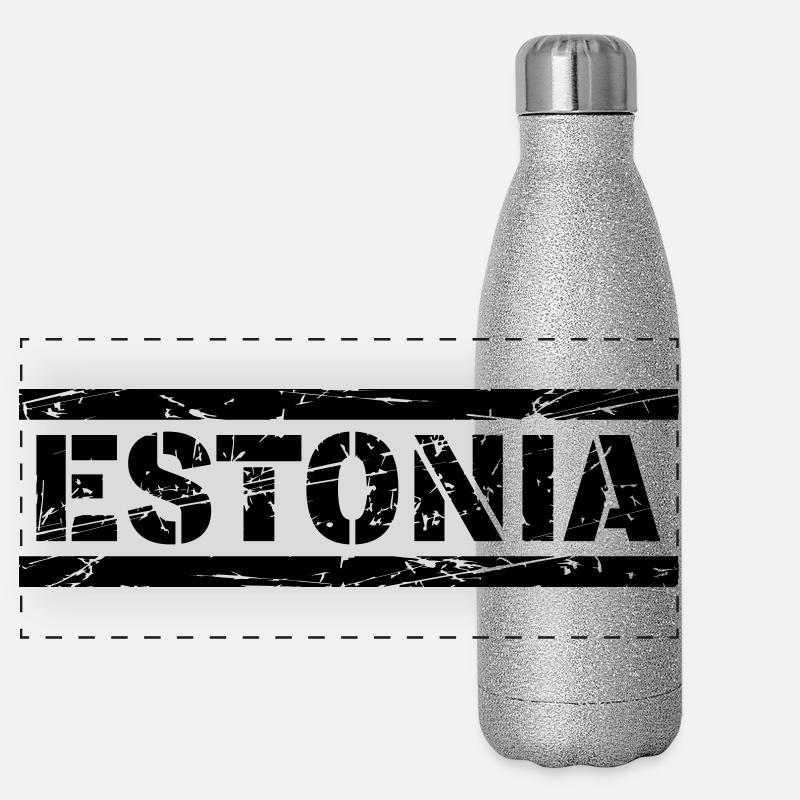 Estonia Panoramic Glitter Thermal Bottle 500 ml