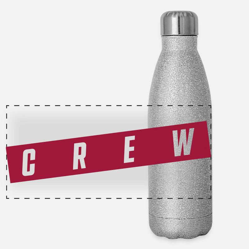 crew Panoramic Glitter Thermal Bottle 500 ml