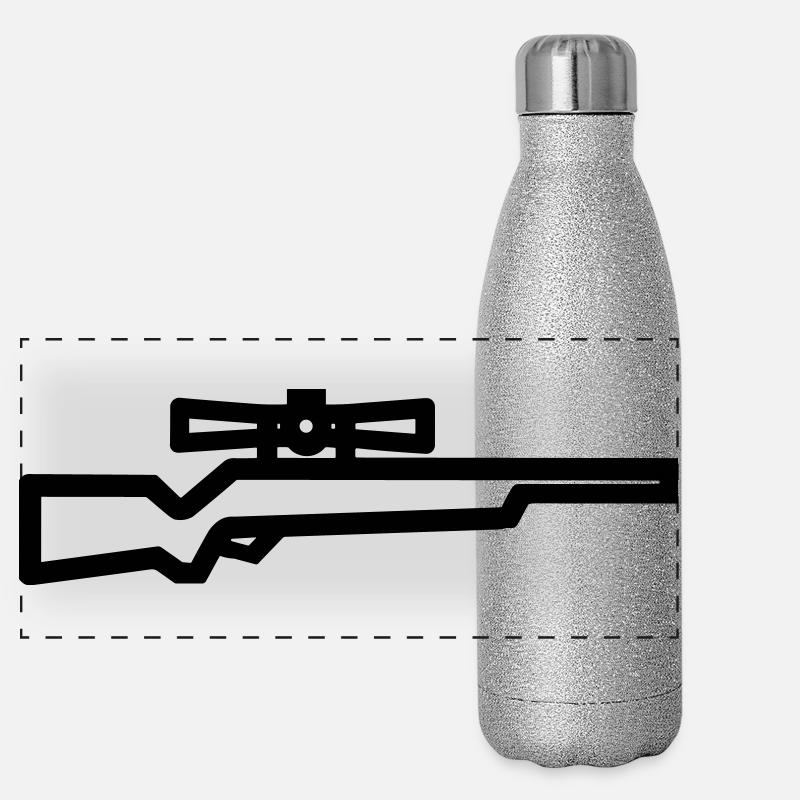 sniper Panoramic Glitter Thermal Bottle 500 ml