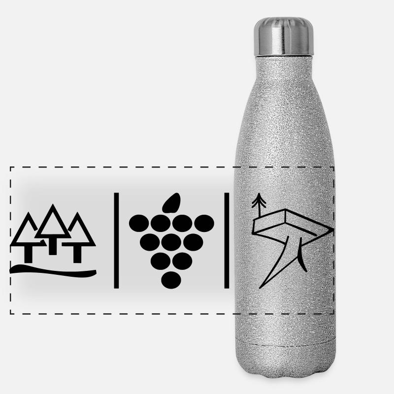 Pure nature Panoramic Glitter Thermal Bottle 500 ml