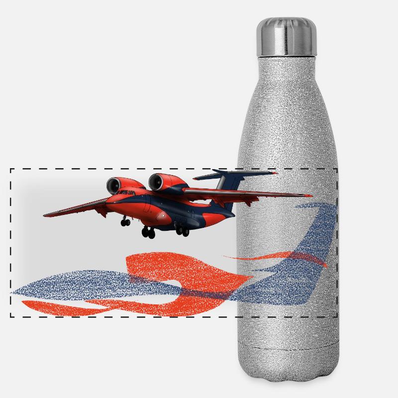 An-74 Panoramic Glitter Thermal Bottle 500 ml