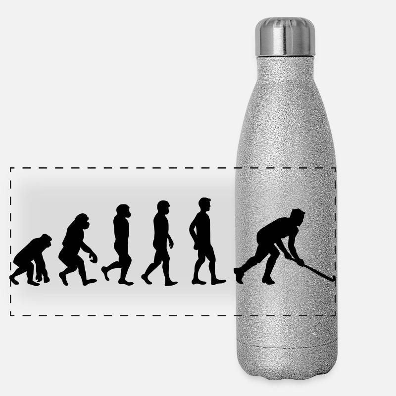 Evolution de floorball Gourde isotherme panoramique pailletée 500 ml