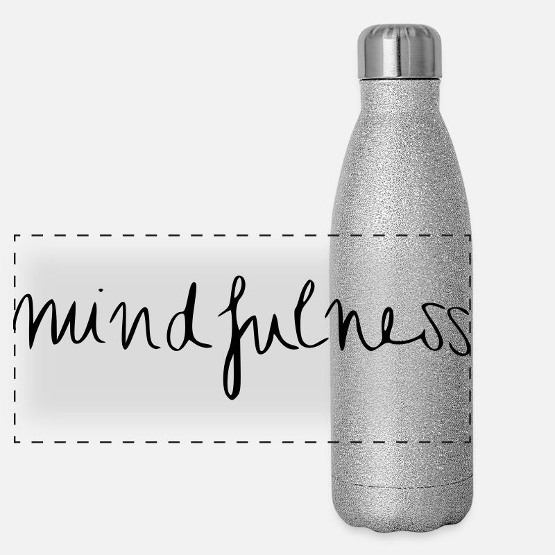 mindfulness Panoramic Glitter Thermal Bottle 500 ml