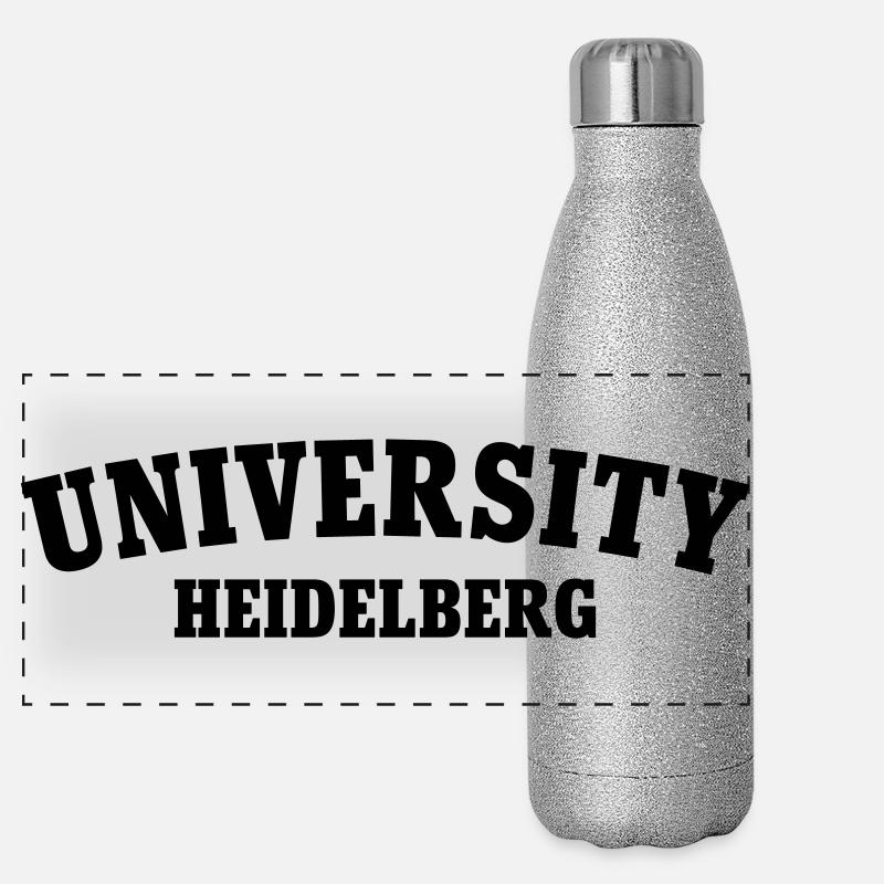 Université de Heidelberg Gourde isotherme panoramique pailletée 500 ml