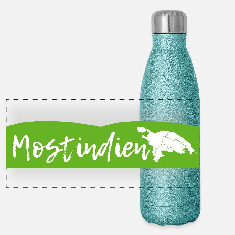 plus inde Gourde isotherme panoramique pailletée 500 ml