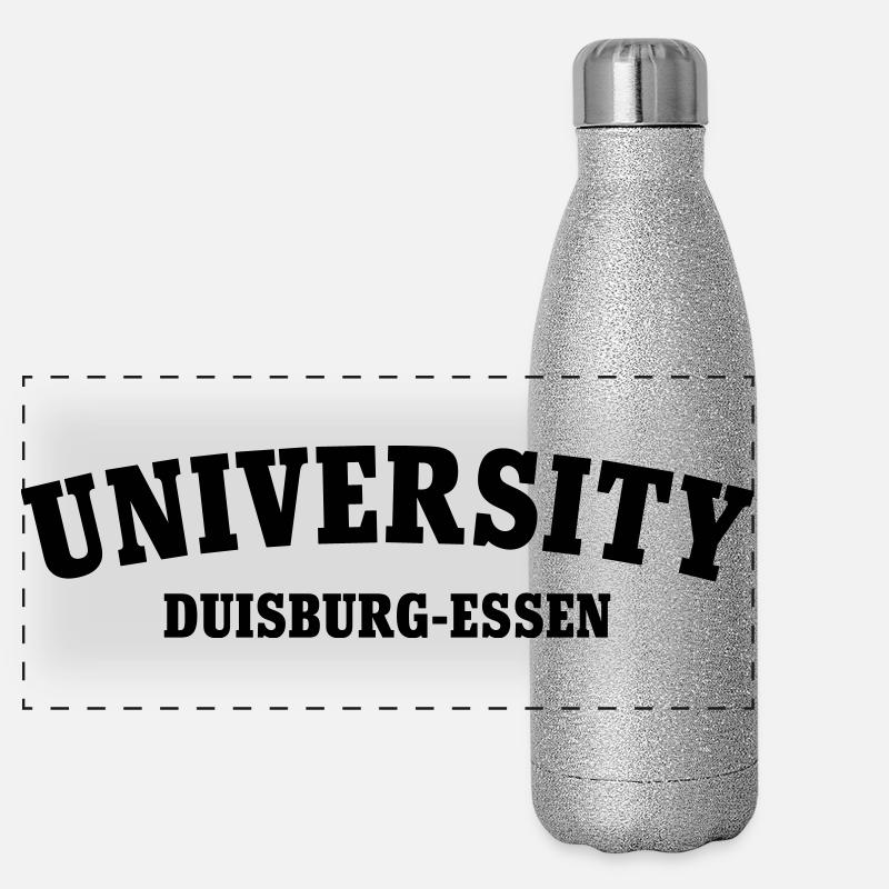 Université de Duisbourg Essen Gourde isotherme panoramique pailletée 500 ml