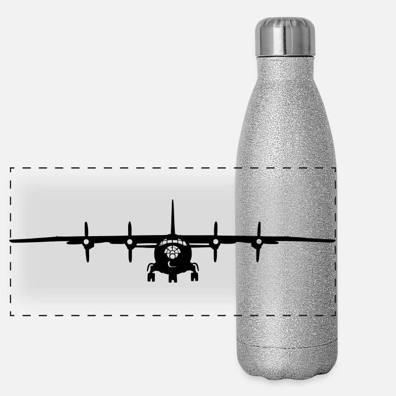An-12 Panorama Glitzer Isolierflasche 500 ml