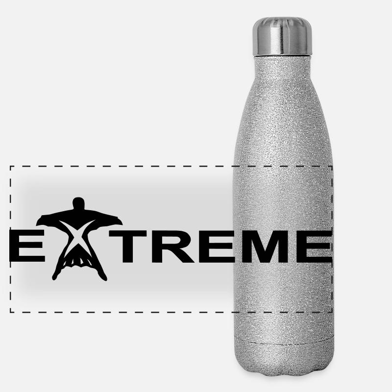 Extreme Panorama Glitzer Isolierflasche 500 ml