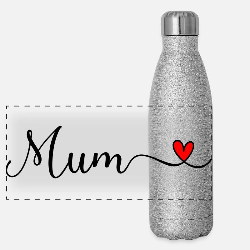 maman Gourde isotherme panoramique pailletée 500 ml