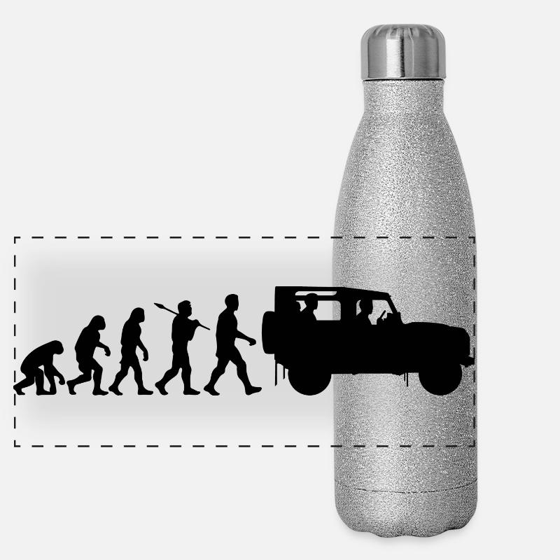 Defender 90 Evolution Panorama Glitzer Isolierflasche 500 ml
