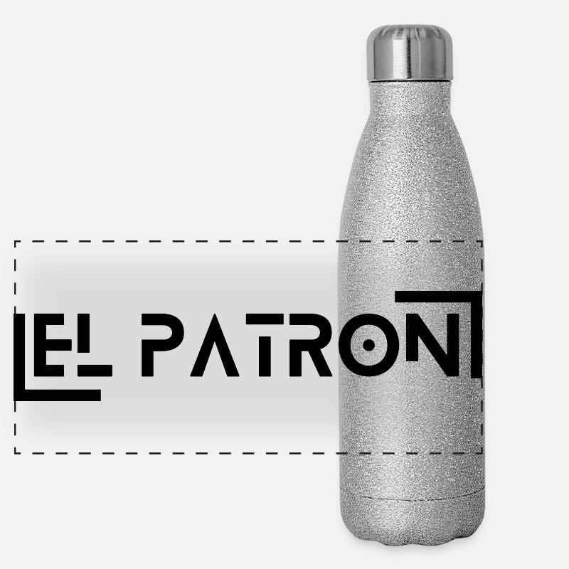 El Patron – Le look du chef Gourde isotherme panoramique pailletée 500 ml