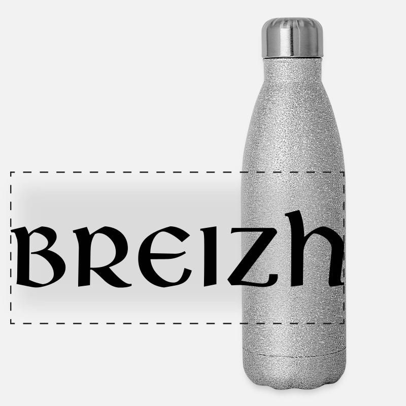 Breizh Gourde isotherme panoramique pailletée 500 ml
