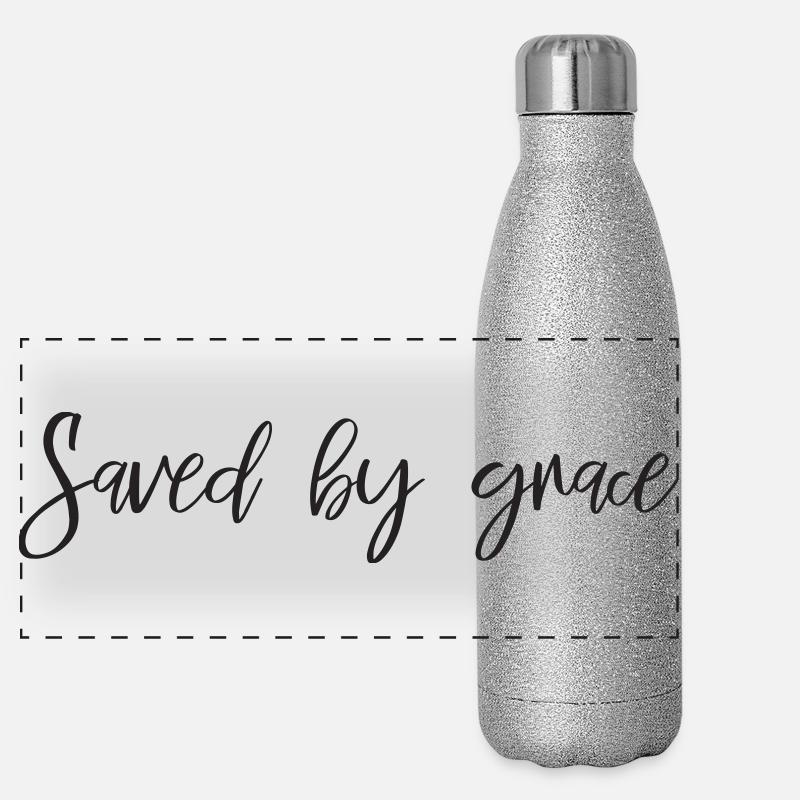 Sauvé par la grâce Gourde isotherme panoramique pailletée 500 ml