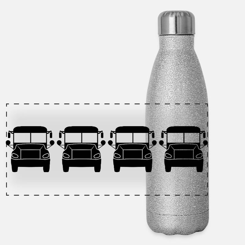 Busse Panorama Glitzer Isolierflasche 500 ml