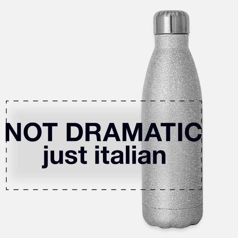 Not dramatic just Italian Panoramic Glitter Thermal Bottle 500 ml