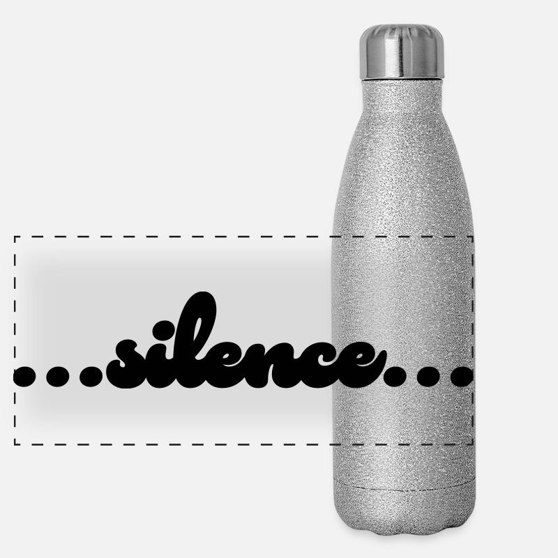 silence Panorama Glitzer Isolierflasche 500 ml