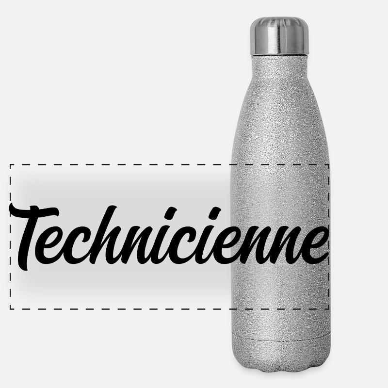 Technicienne Spécialisée Maintenance Réparation Pr Gourde isotherme panoramique pailletée 500 ml