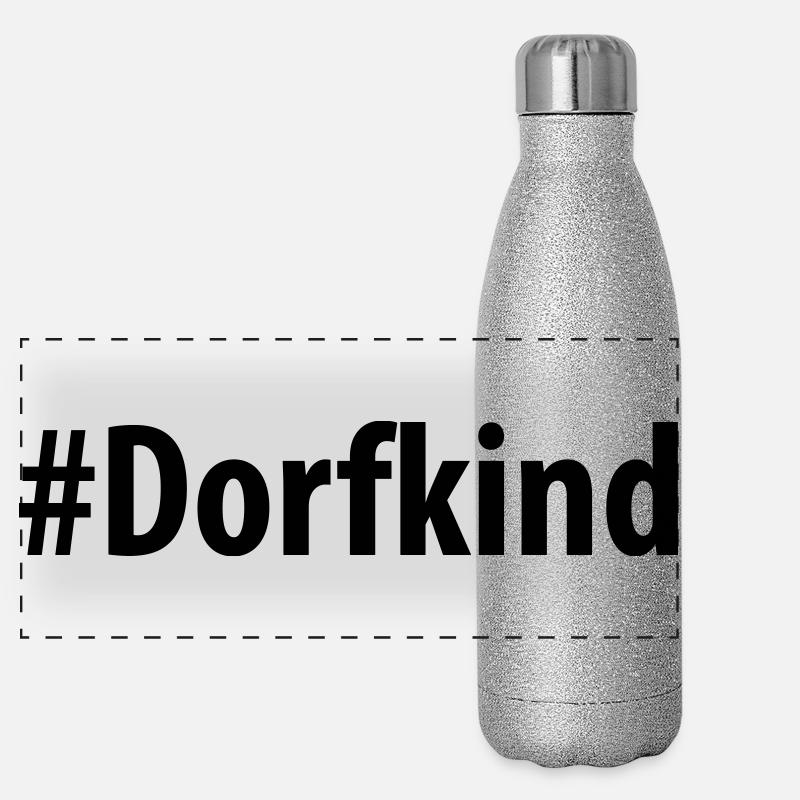 dorfkind Panorama Glitzer Isolierflasche 500 ml