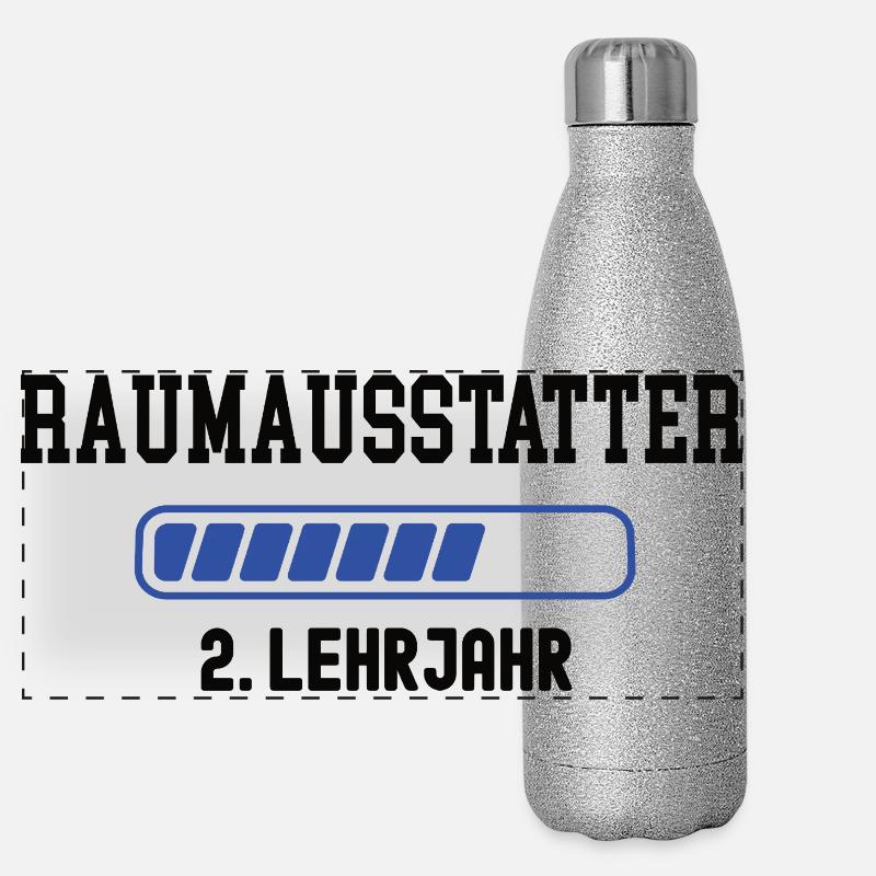 Apprenticeship as an interior decorator 2nd year apprenticeship Trainee Panoramic Glitter Thermal Bottle 500 ml
