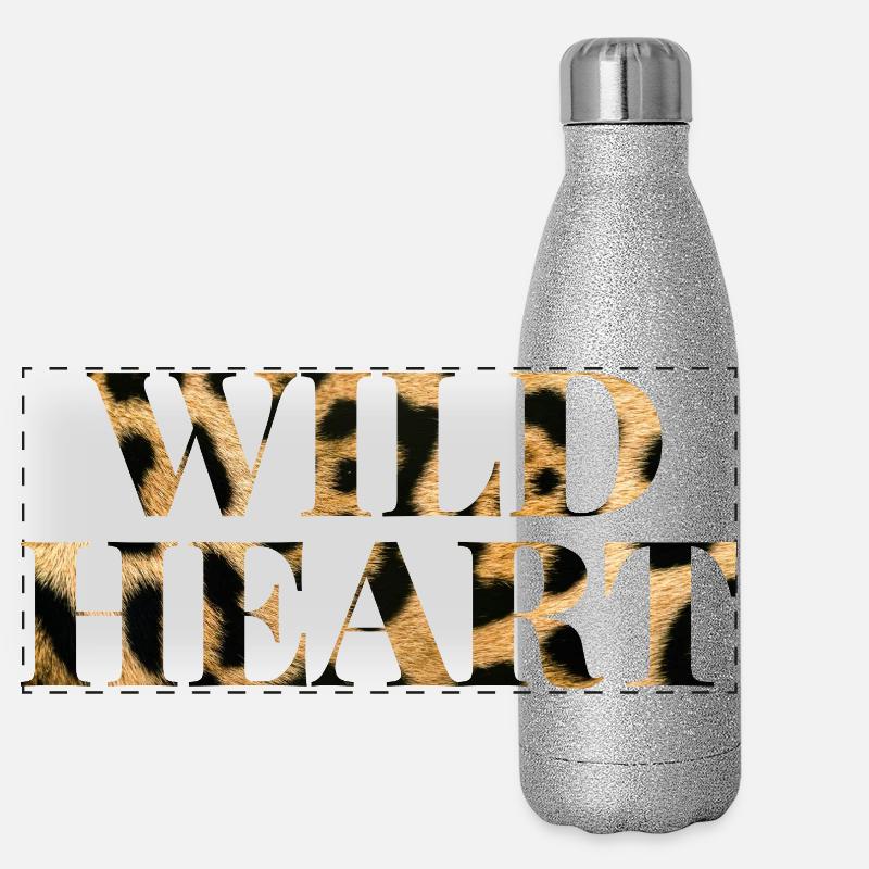 Chemise à imprimé léopard Wild Heart Gourde isotherme panoramique pailletée 500 ml