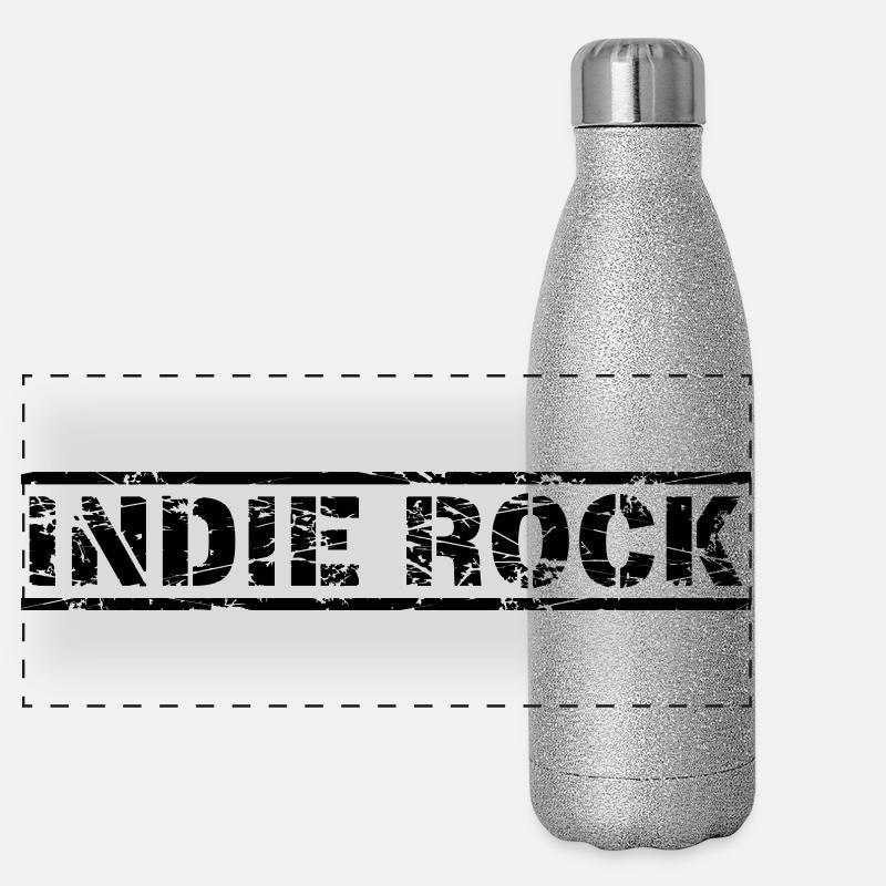 Indie Rock Panorama Glitzer Isolierflasche 500 ml