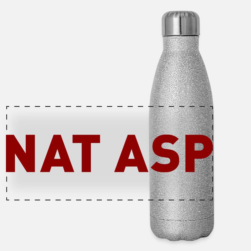 13 Aspic humide Gourde isotherme panoramique pailletée 500 ml
