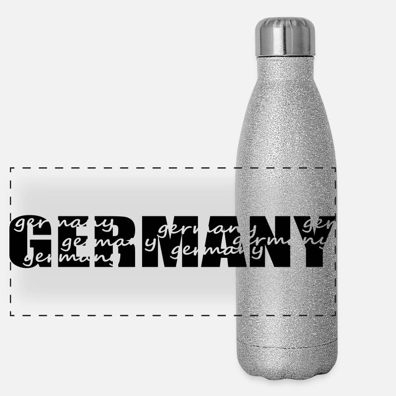 Germany Panorama Glitzer Isolierflasche 500 ml