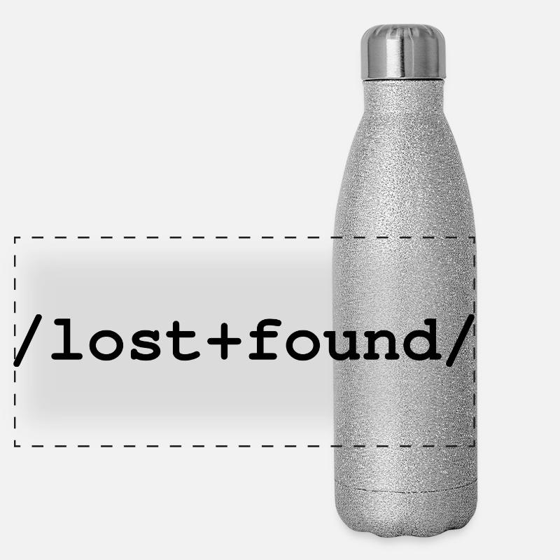 Perdu+Trouvé - Dossier /perdu+trouvé/ Gourde isotherme panoramique pailletée 500 ml